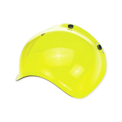Biltwell Bubble Shield in the color yellow