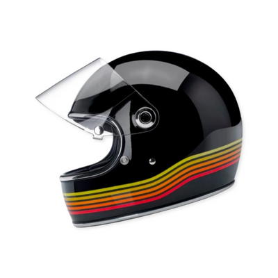 Product image of the Biltwell Spectrum Gringo S Helmet in gloss black