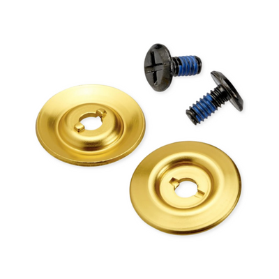 Product image of Helmet Hardware Kit in gold with black screws