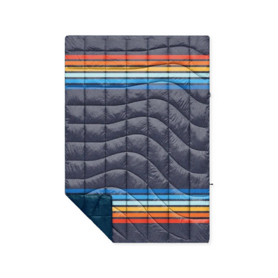 Product image of the Rumpl Down Puffy Blanket in Coastal Rays
