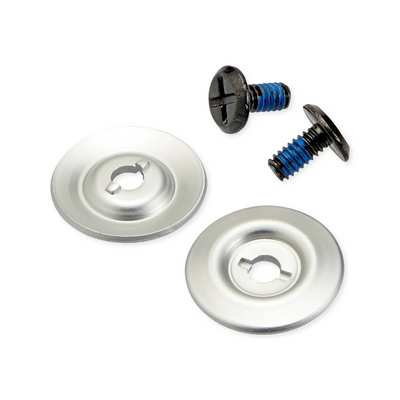 Product image of the Helmet Hardware Kit in silver with black screws